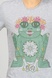Grey Women’s T-Shirt "The Princess Frog", S