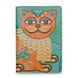 Passport Cover “Emerald Cat-Whale”