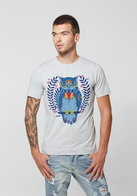 Men’s T-Shirt "The Owl Taleteller", S