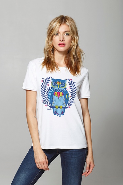 T-shirt "The Owl Taleteller", S