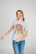 Women’s Grey T-shirt with Lion, S