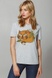 Women’s T-Shirt "Little fox is sleeping", White, S