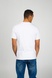 Белая мужская футболка "Небесные аисты", S