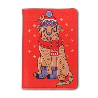 Passport Cover “Christmas Labrador”