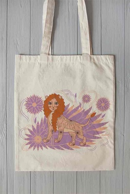 Eco bag "Lioness"