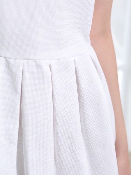 Біла коротка сукня, S/M
