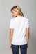Women’s T-Shirt "Baroque Ermine", White, S