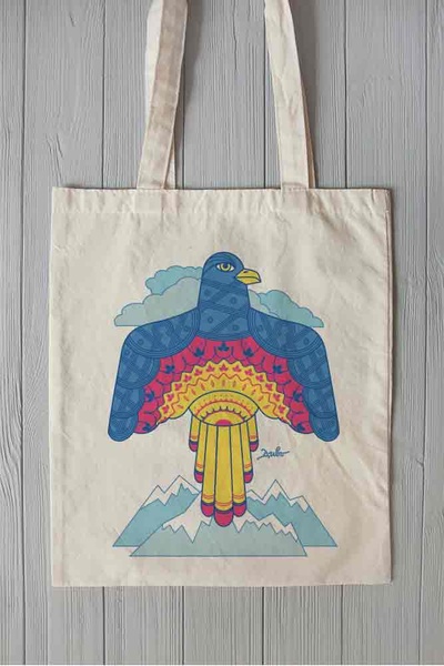 Eco bag " Wonder Eagle"