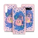 The phone case "Piggy in pink dreams", Silicon