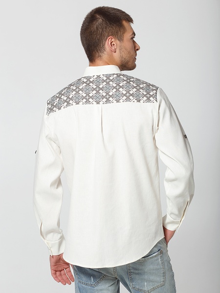 White shirt with embroidery