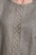Блуза кольору хакі з рукавом три чверті, L/XL