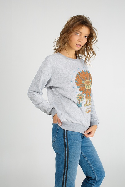 Women’s sweatshirt “Sunnylion”, M