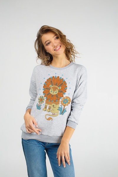 Women’s sweatshirt “Sunnylion”, M