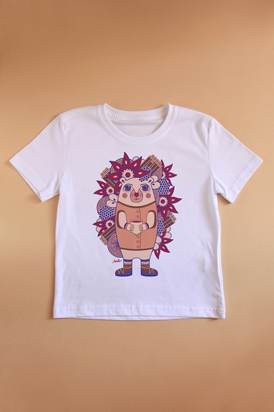 T-shirt "The hedgehog Ghluti"