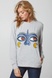 Women's Sweatshirt "Dyvooo-Eyes. Enchanted love", L