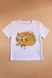 T-shirt "Little fox sleeping", 104