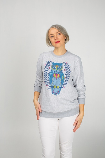 Sweatshirt "The Owl Taleteller", S