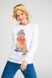 The women’s sweatshirt "Christmas Labrador", S