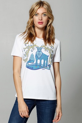 T-shirt "Fabulous deer", S