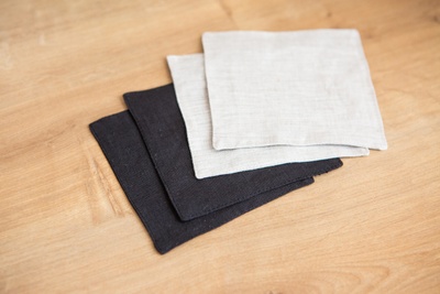 Linen napkins, Один розмір